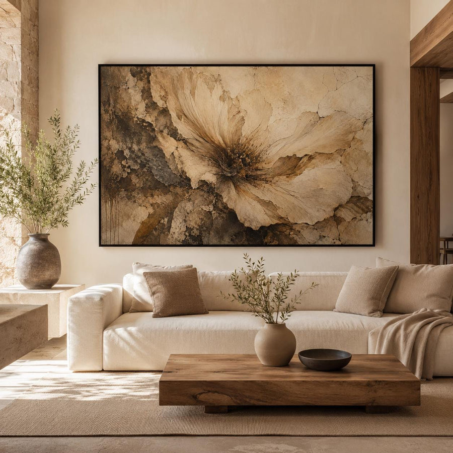 Abstract Floral Art Print