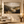 Abstract River Valley Wall Art in a styled room