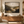 Abstract River Valley Wall Art in a styled room