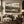 Alpine Lake Impasto Landscape Art Print styled in a living space