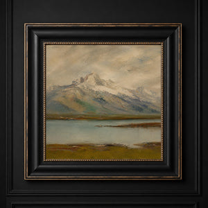Alpine Mountain Lake Wall Art