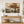 Autumn Tree by the Lake Wall Art styled in a living space