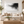 Black and White Ink Mountain Wall Art styled in a living space