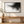 Black and White Ink Mountain Wall Art styled in a living space