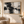 Black and White Textured Abstract Wall Art in a styled room