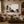 Broken Vessel Neutral Abstract Wall Art styled in a living space