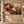 Burgundy Peony Floral Wall Art styled in a living space