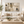 Cracked Plaster Neutral Abstract Wall Art styled in a living space