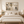 Cracked Plaster Neutral Abstract Wall Art styled in a living space