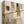 Close up of Cracked Plaster Neutral Abstract Wall Art canvas texture and frame edge