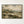 Earthy Mountain Valley Abstract Landscape Art Print in a floating frame