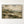 Earthy Mountain Valley Abstract Landscape Art Print in a floating frame