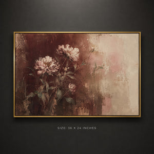 Floral Canvas Wall Art