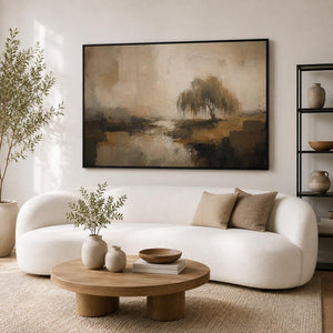 Framed Willow Tree Wall Art