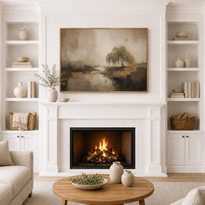 Framed Willow Tree Wall Art