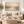 Golden Shoreline Landscape Art Print styled in a living space