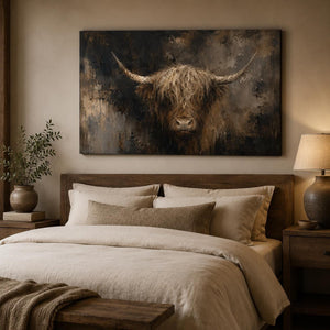 Highland Cow Wall Art