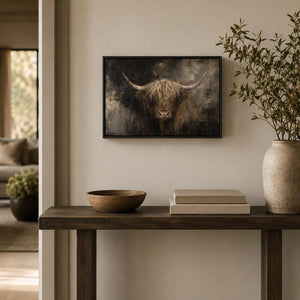 Highland Cow Wall Art