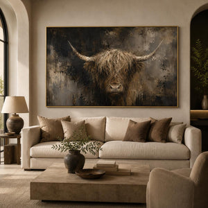 Highland Cow Wall Art