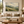Misty Green Hills Landscape Art Print in a styled room