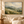 Misty Green Hills Landscape Art Print in a styled room