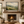 Misty Green Hills Landscape Art Print in a styled room