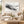 Misty Monochrome Mountain Range Wall Art styled in a living space
