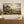 Misty Valley Pastoral Landscape Art Print styled in a room