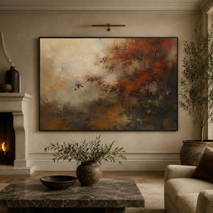 Moody Fall Abstract Wall Art