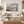 Moonlit Mountain Lake Landscape Art Print styled in a living space