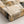 Detail view of Neutral Arches Geometric Abstract Wall Art canvas and frame