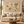 Neutral Ink Splatter Abstract Wall Art in a styled room