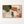 Olive and Rust Abstract Wall Art in a floating frame