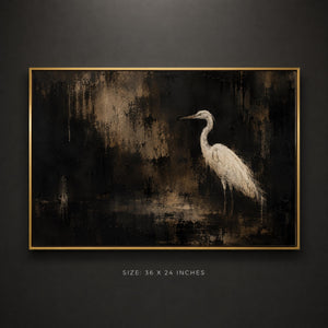 Oversized Moody Herring Canvas Print