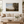 Pastoral Tree Line Landscape Art Print styled in a living space