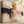 Pink and Mustard Abstract Wall Art in a styled room