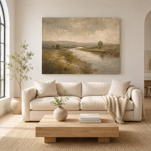 River Landscape Wall Art