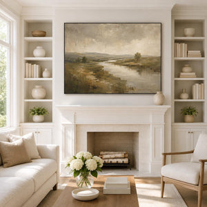 River Landscape Wall Art