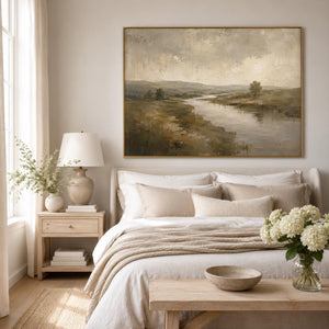 River Landscape Wall Art