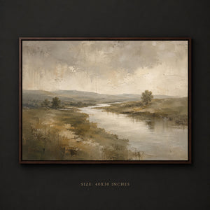 River Landscape Wall Art
