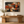 Rust and Black Patchwork Abstract Wall Art styled in a living space