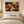 Rust and Black Patchwork Abstract Wall Art styled in a living space
