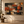 Rust and Black Patchwork Abstract Wall Art styled in a living space