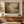 Rust and Cream Abstract Wall Art in a styled room
