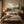 Sage Mountain Valley Impasto Landscape Art Print styled in a living space