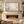 Detail view of Soft Gray and Cream Textured Abstract Wall Art canvas and frame