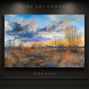 Sunset Meadow Wall Art