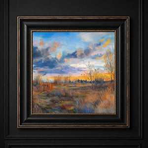 Sunset Meadow Wall Art