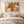 Terracotta and Olive Patchwork Abstract Wall Art styled in a living space