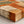 Detail view of Terracotta and Olive Patchwork Abstract Wall Art canvas and frame